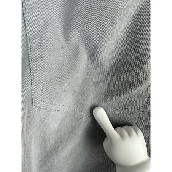 Peter Millar Performance 5-Pocket Core Pant Gray Chino Twill Men's 40 x 32 *Flaw - Picture 10 of 13